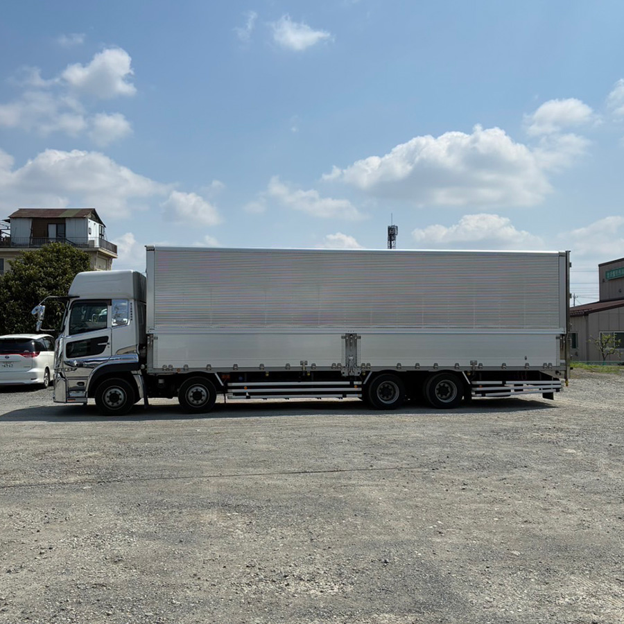 13.9t車 四軸低床エアサスウィング